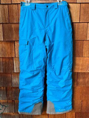 NWOT COLUMBIA Bugaboo Adjustable Blue Snowboard/Ski/Snow Pants - Kids X-Large